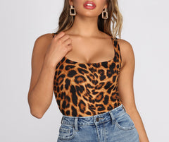 Lead The Way In Leopard Print Bodysuit Ins Street