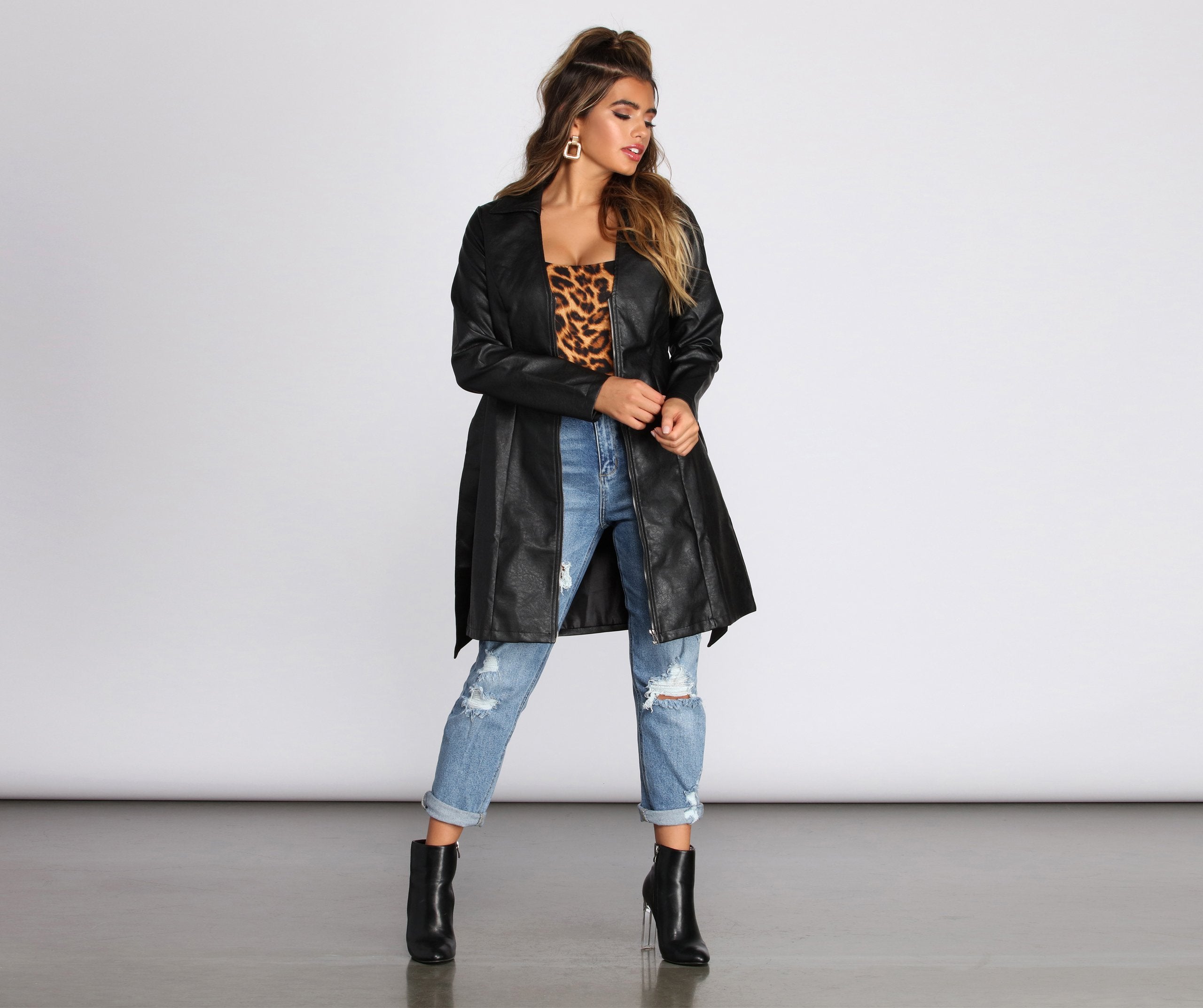 Lead The Way In Leopard Print Bodysuit Ins Street