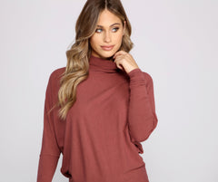 Cozy-Chic Turtleneck Top Ins Street