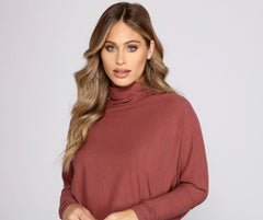 Cozy-Chic Turtleneck Top Ins Street