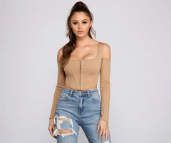 She's So Trendy Corset Crop Top Ins Street