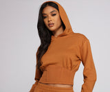 Cozy-Chic French Terry Corset Hoodie Ins Street