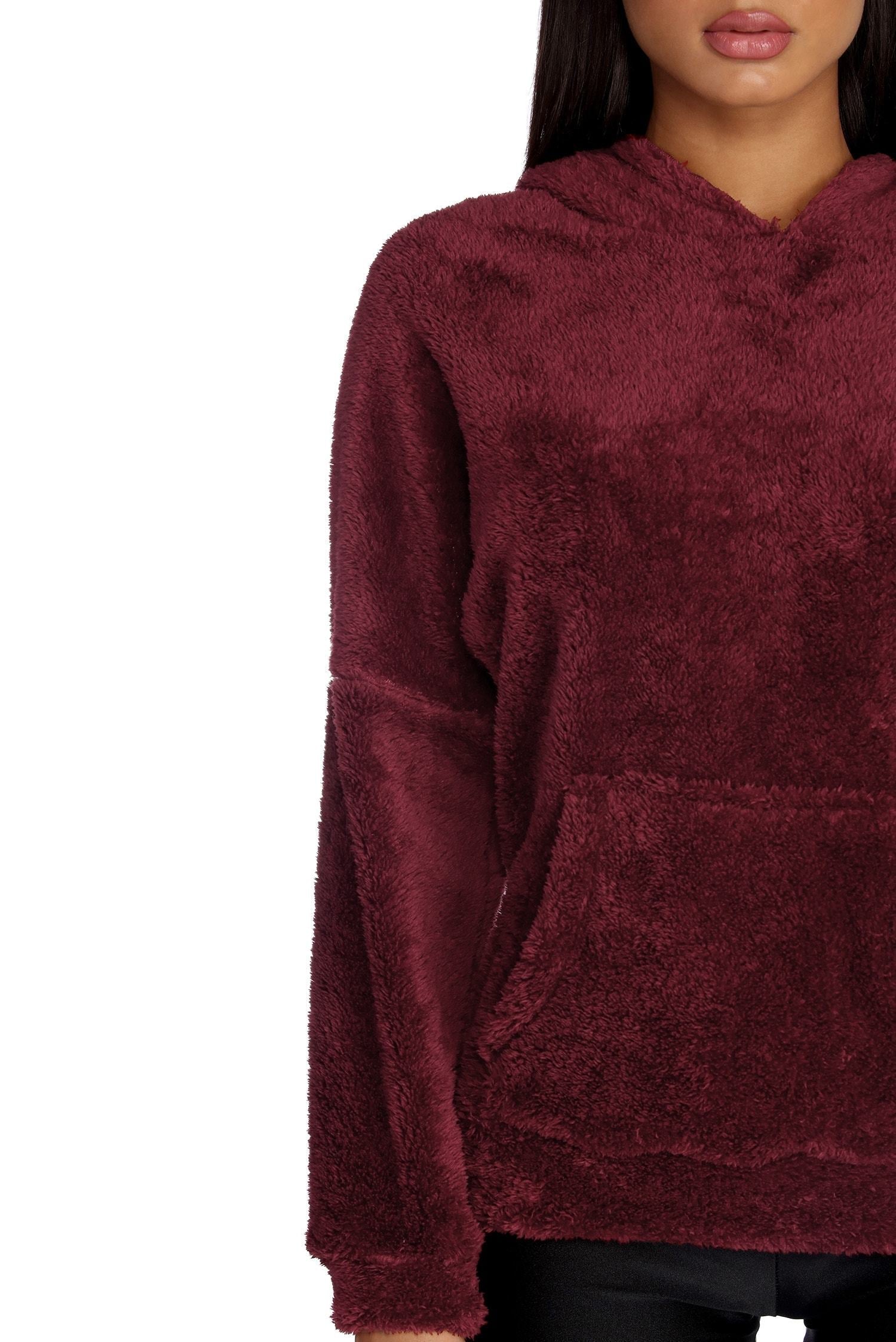Comfy Cozy Plush Hoodie Ins Street