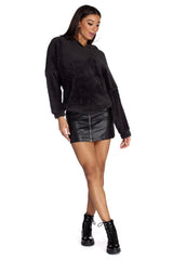 Comfy Cozy Plush Hoodie Ins Street
