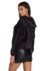 Comfy Cozy Plush Hoodie Ins Street