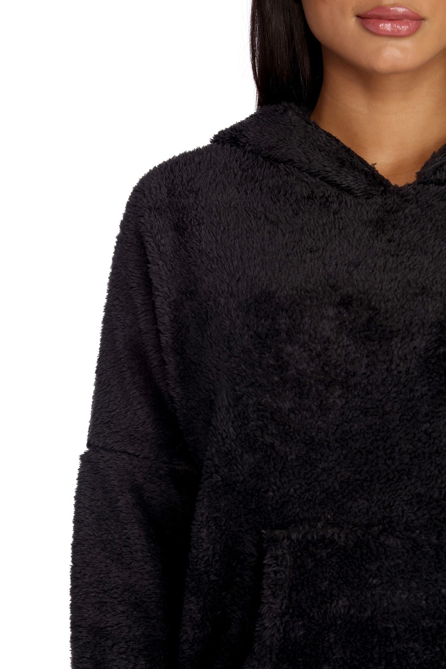 Comfy Cozy Plush Hoodie Ins Street