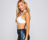 Layered In Glamour Pearl Bustier Ins Street