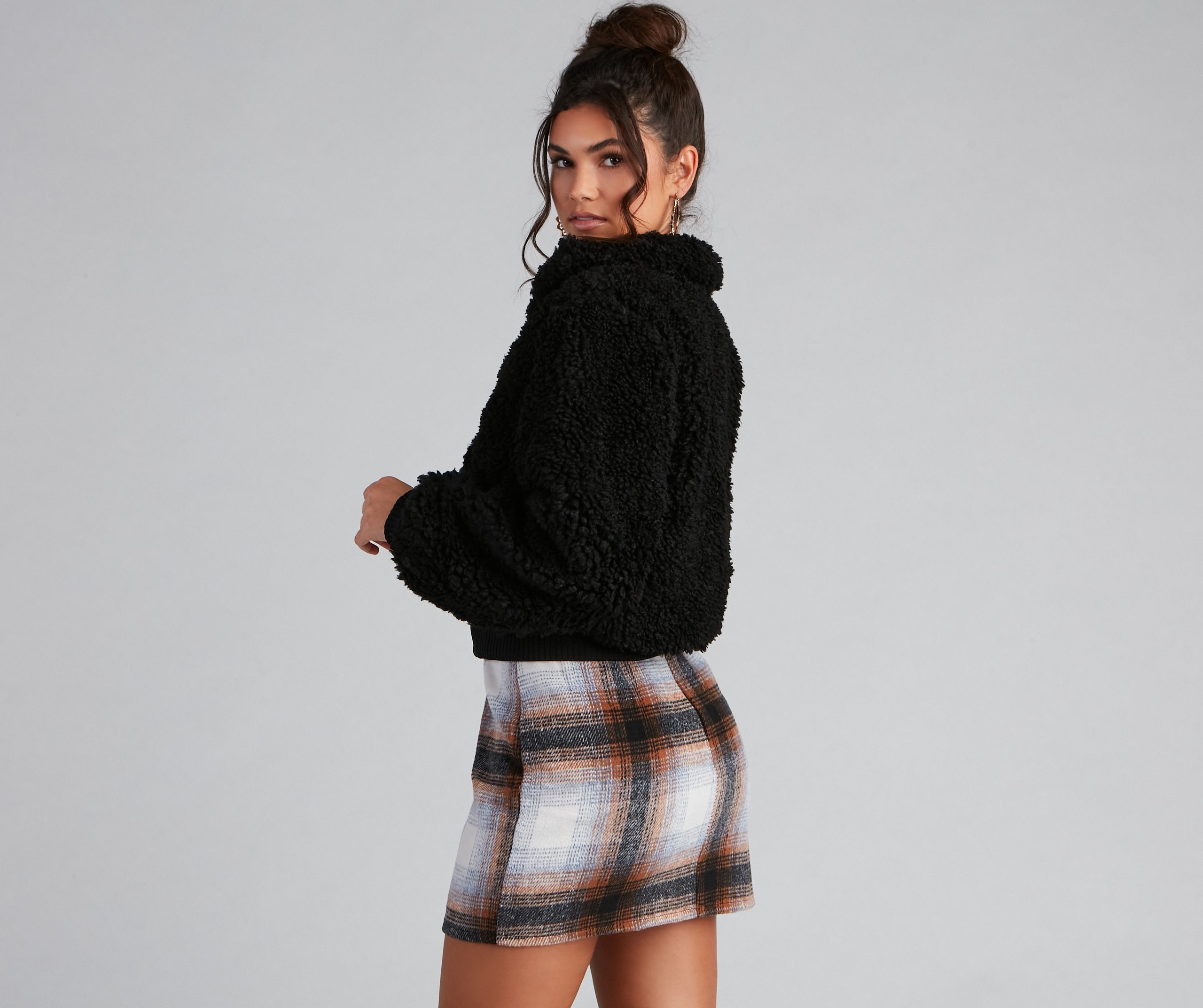 Cozy And Chill Faux Fur Jacket Ins Street