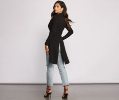 Lead the Way Long Crepe Jacket Ins Street