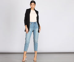 Set The Rules Boyfriend Blazer Ins Street