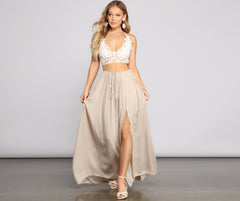 Laidback Vibes Maxi Skirt Ins Street