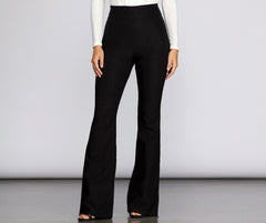 High Waist Flare Pants insstreet