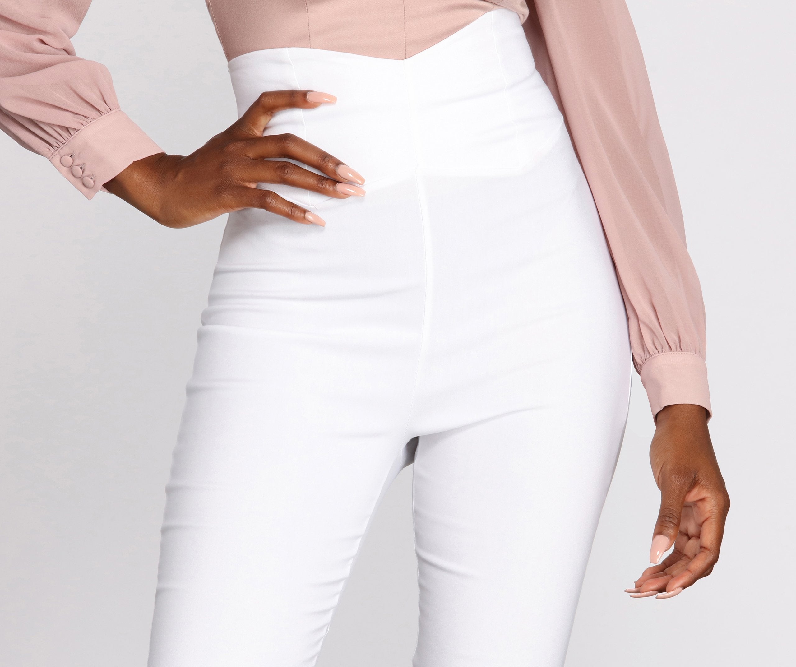 Classic Vibe High Waist Skinny Pants Ins Street