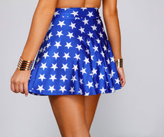 Lady Justice Star Skater Skirt Ins Street