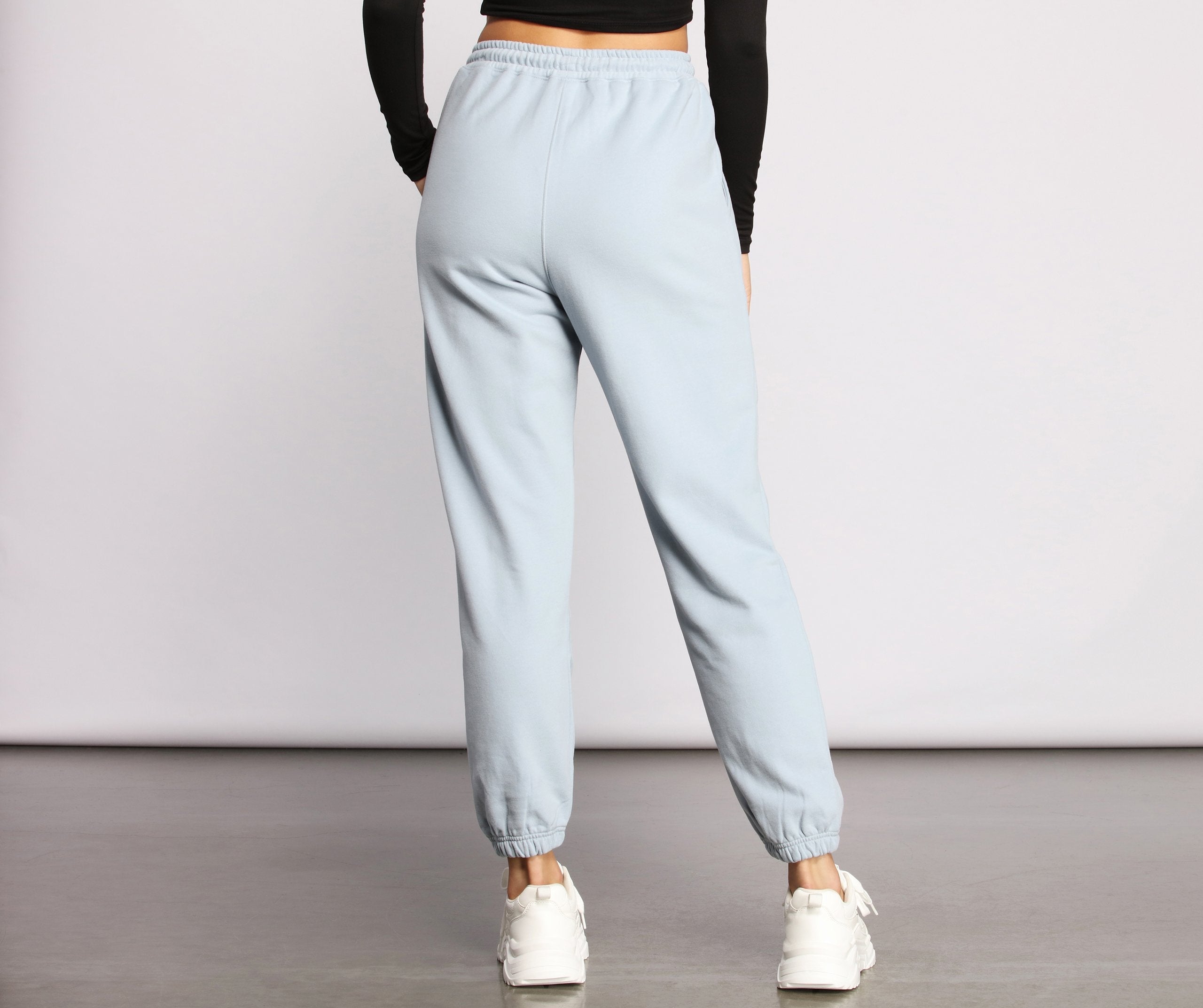 Comfy Chic French Terry Joggers Ins Street