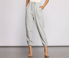 Comfy Chic French Terry Joggers Ins Street