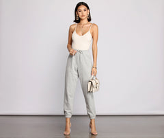 Comfy Chic French Terry Joggers Ins Street