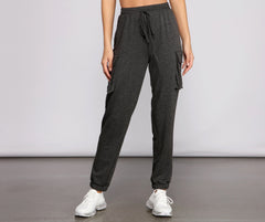 Cozy Cargo Jogger Sweatpants Ins Street