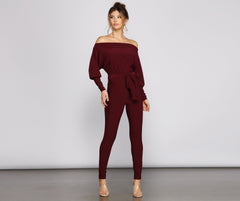 Classically Chic Boat Neck Catsuit Ins Street