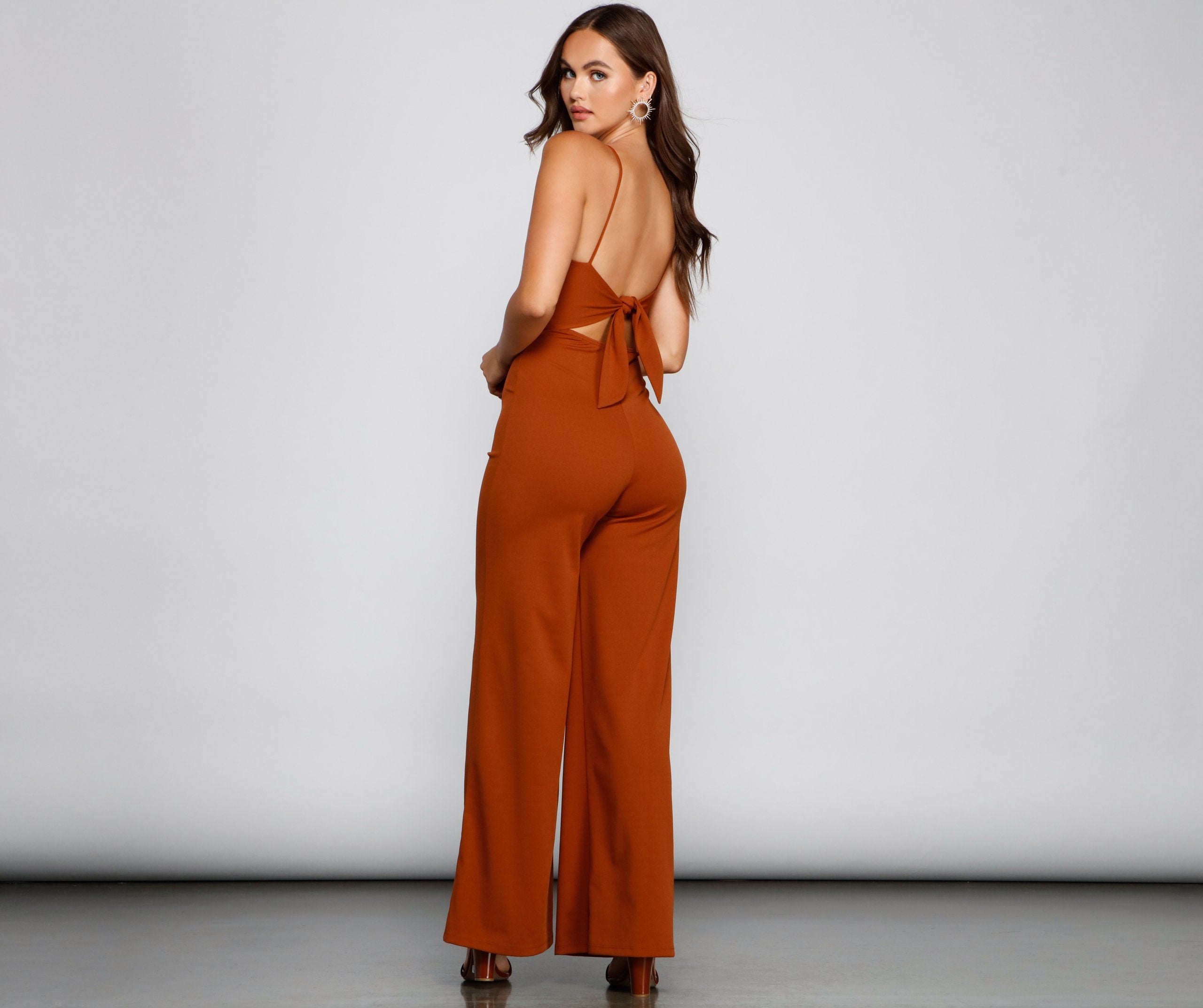 Sleek And Stylish Crepe Jumpsuit Ins Street