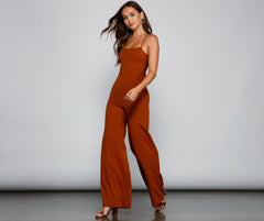 Sleek And Stylish Crepe Jumpsuit Ins Street