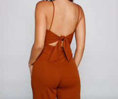 Sleek And Stylish Crepe Jumpsuit Ins Street