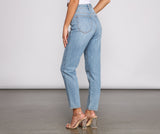 High-Rise Slim Straight Jeans insstreet
