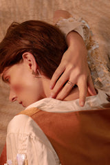 Cubic Zirconia Cross Ring Ins Street