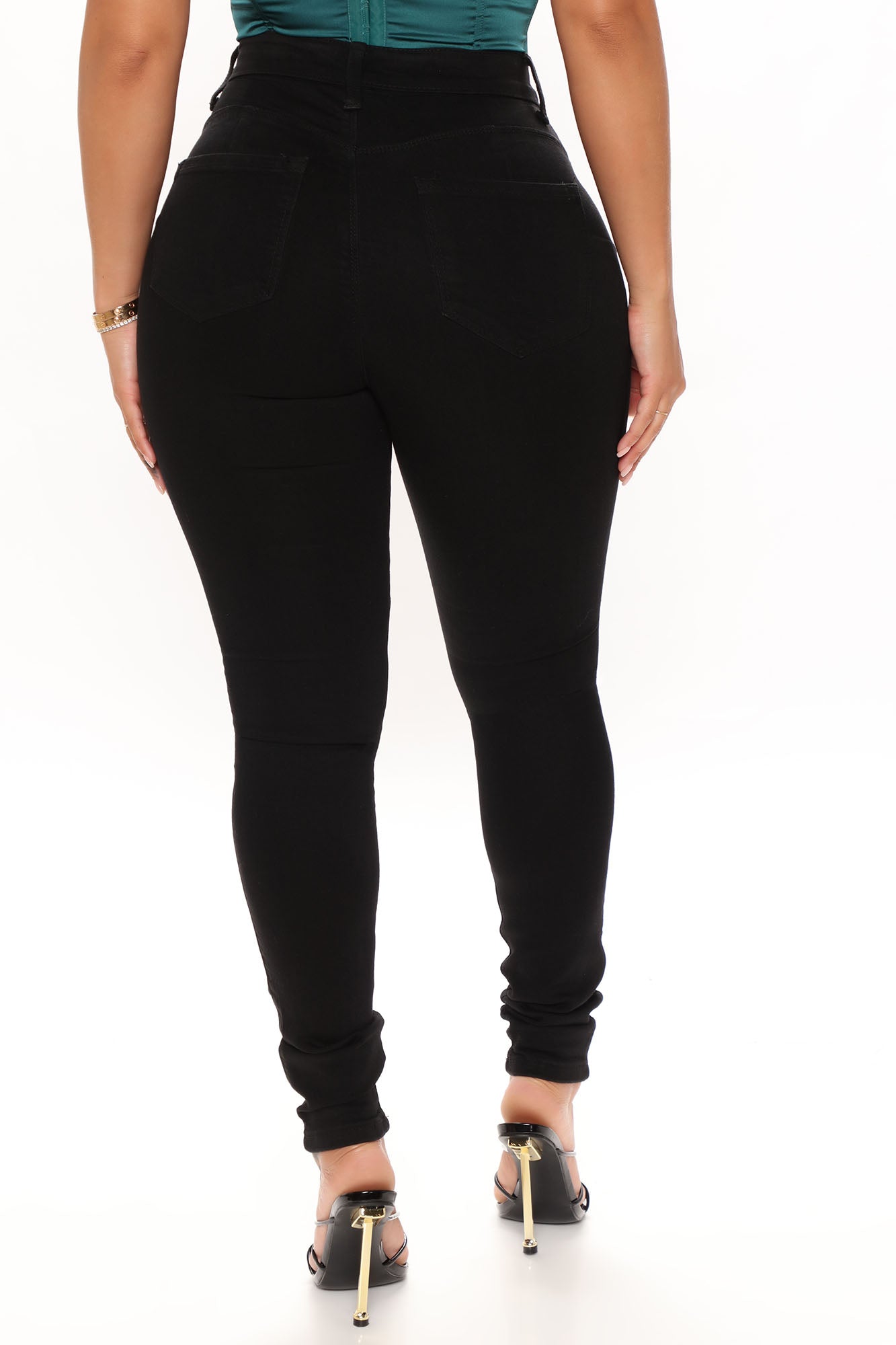 Classic Beauty Skinny Jeans - Black Ins Street