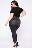 All For You High Rise Jeans - Black Ins Street