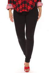 Party Babe Smoothing Stretch Skinny Jeans - Black Ins Street