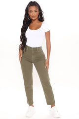 World's Greatest Mom Jeans - Olive Ins Street