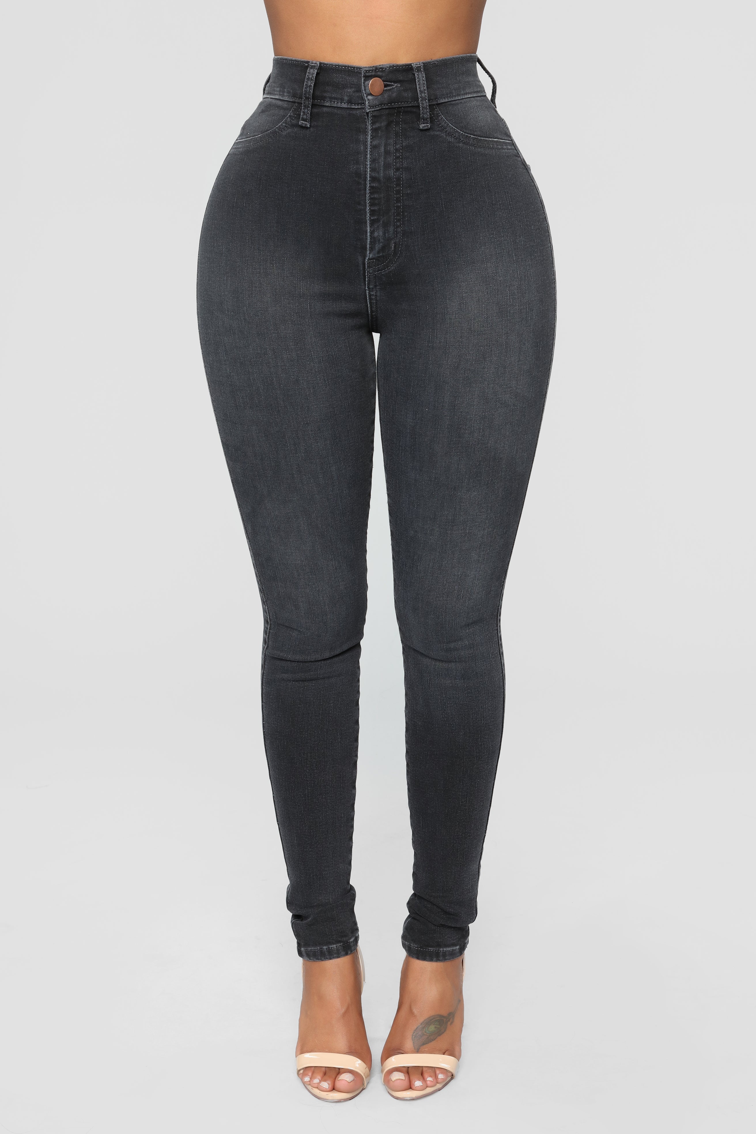 Ray Skinny Jeans - Grey Ins Street