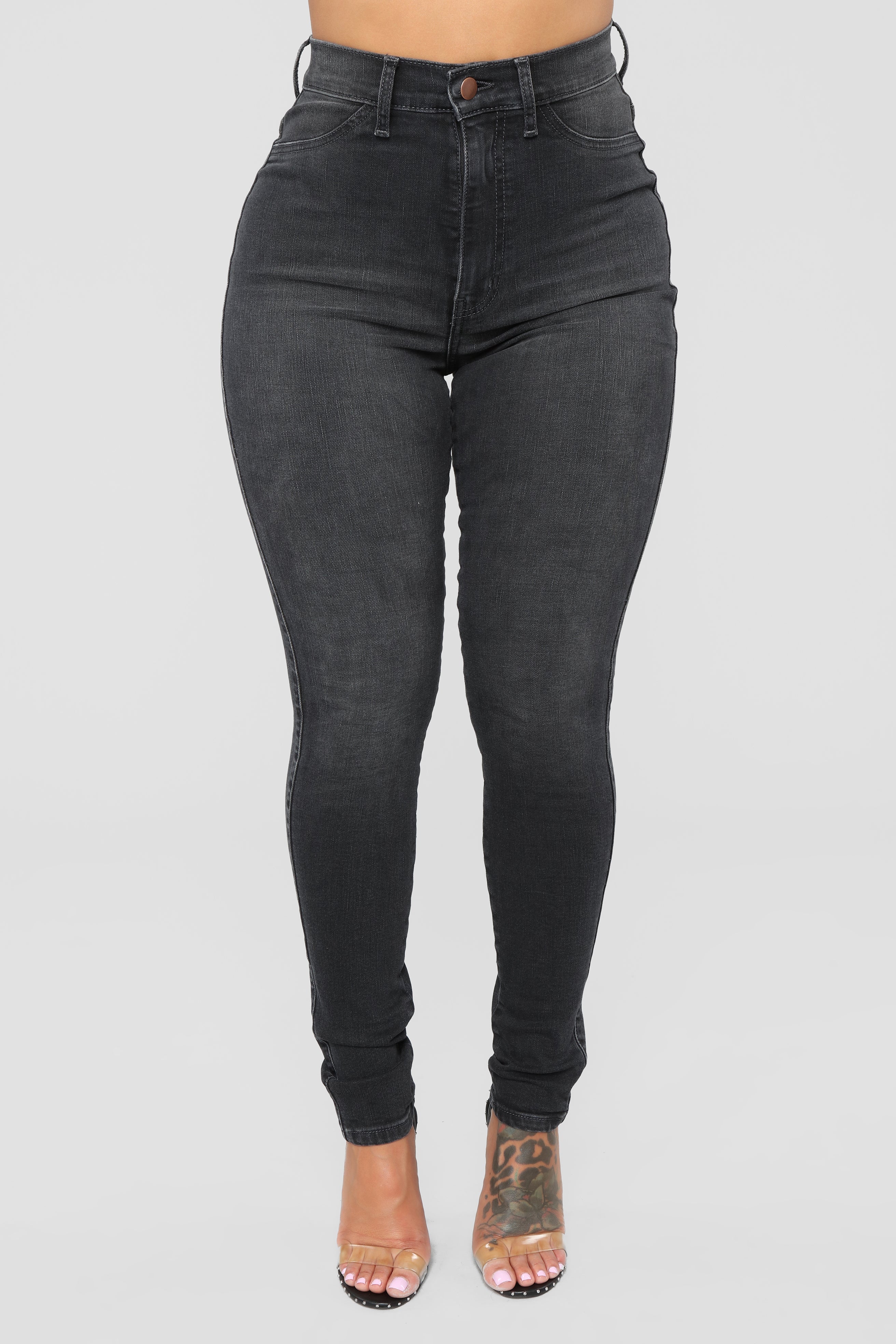 Ray Skinny Jeans - Grey Ins Street