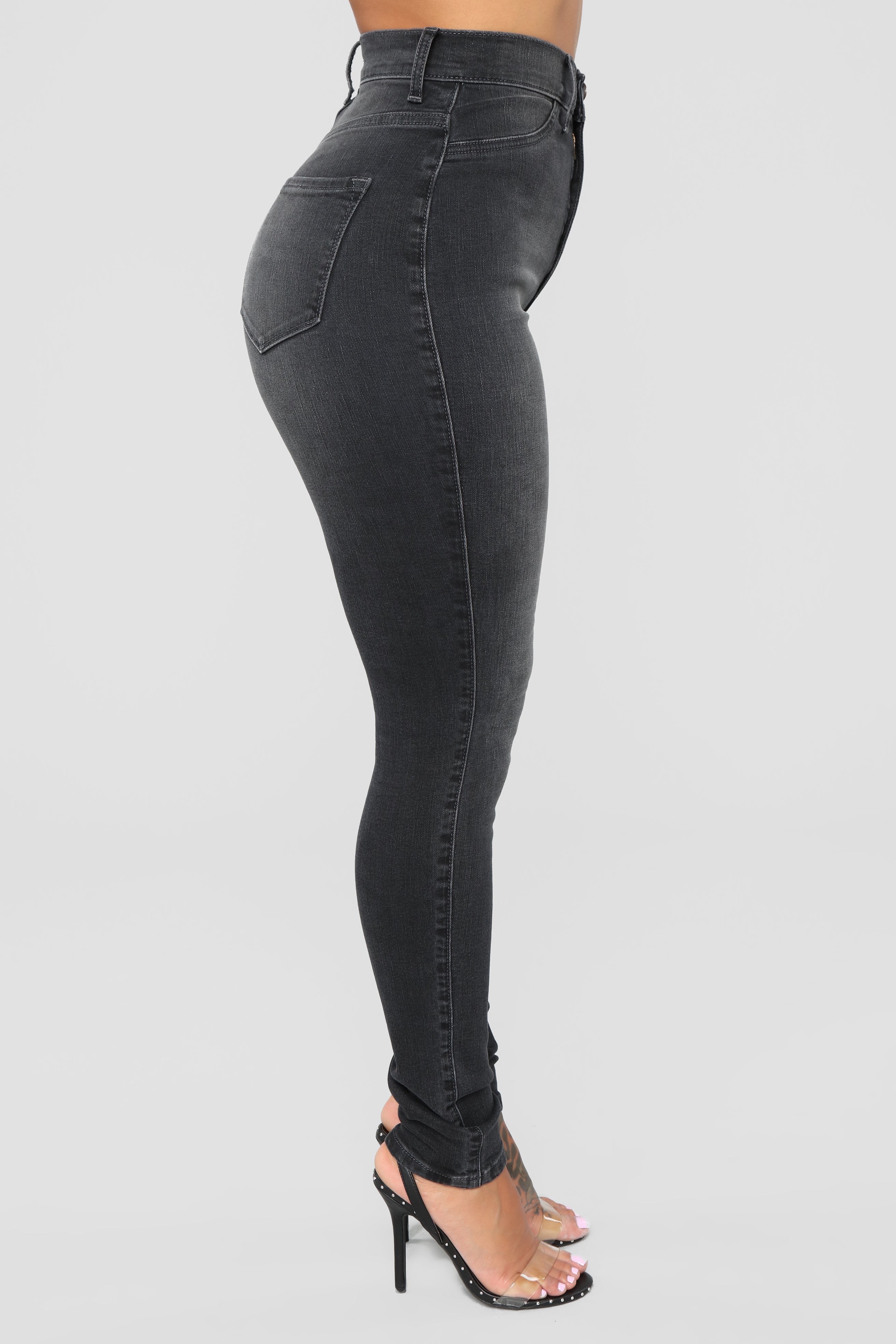 Ray Skinny Jeans - Grey Ins Street