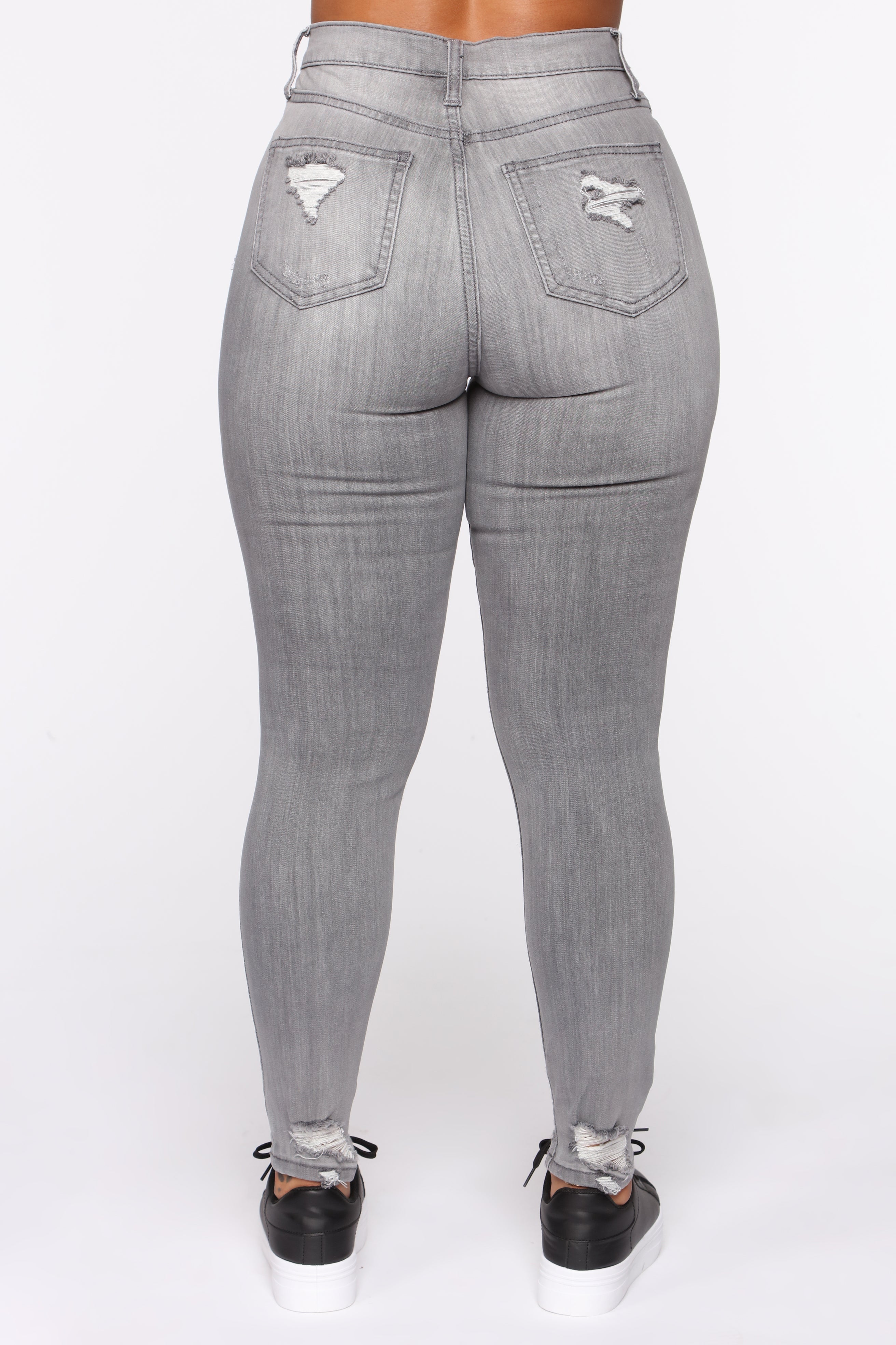 Mysterious Gal Jeans - Grey Ins Street