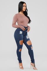 Needing Something Jeans - Dark Denim Ins Street