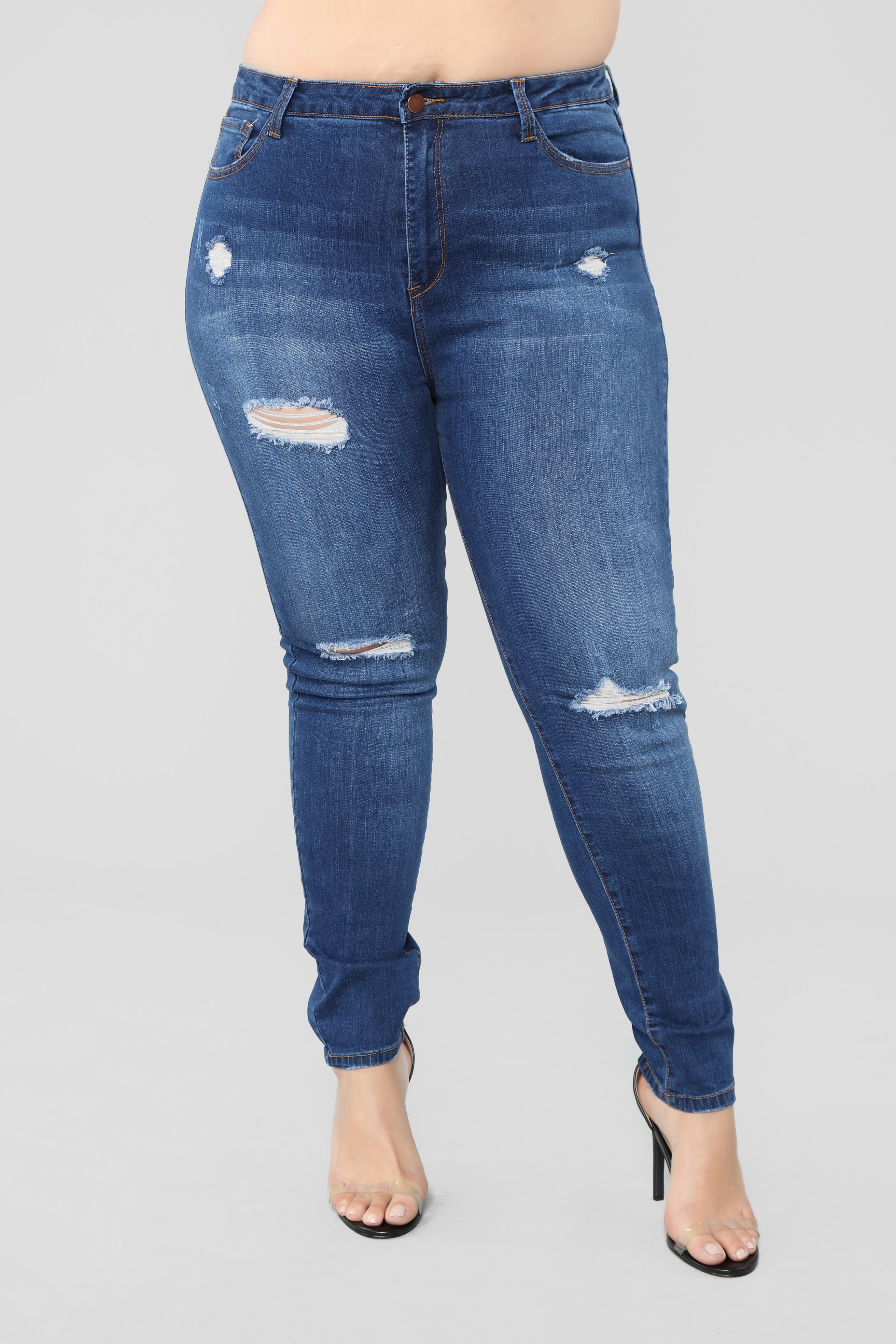 Hannah High Rise Jeans - Dark Denim Ins Street