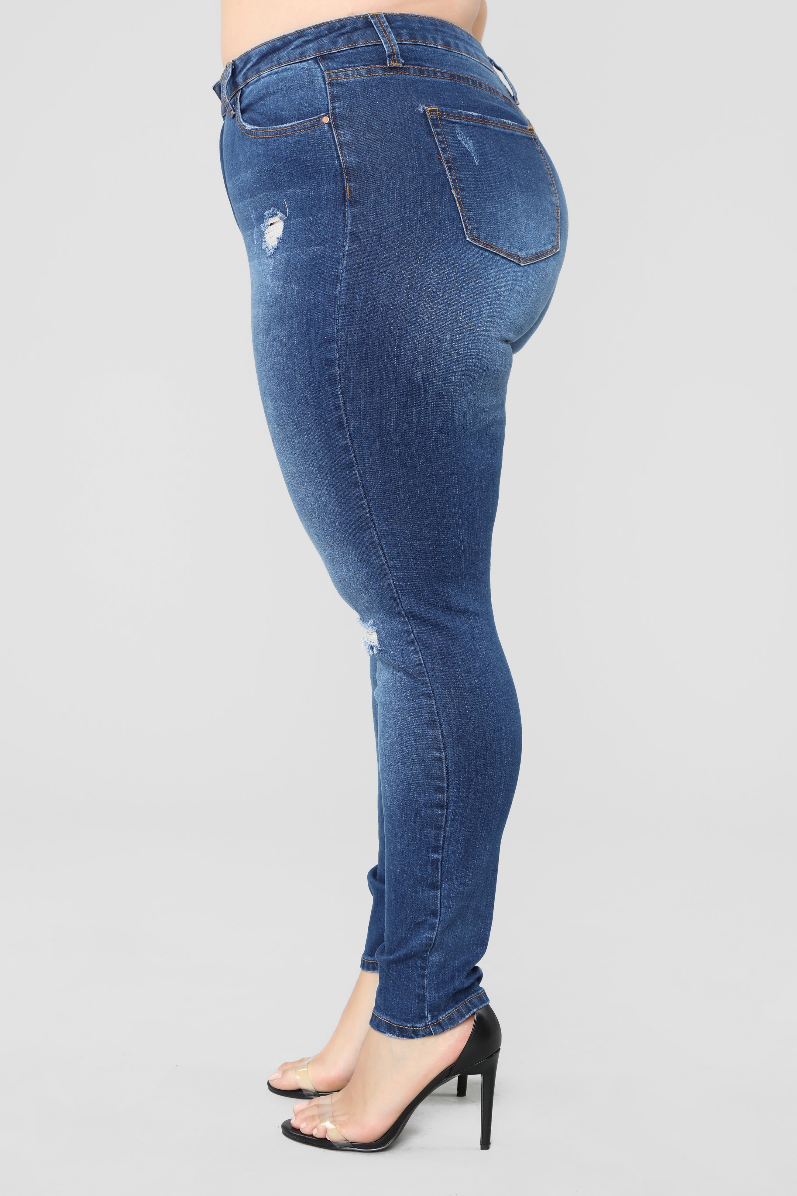 Hannah High Rise Jeans - Dark Denim Ins Street