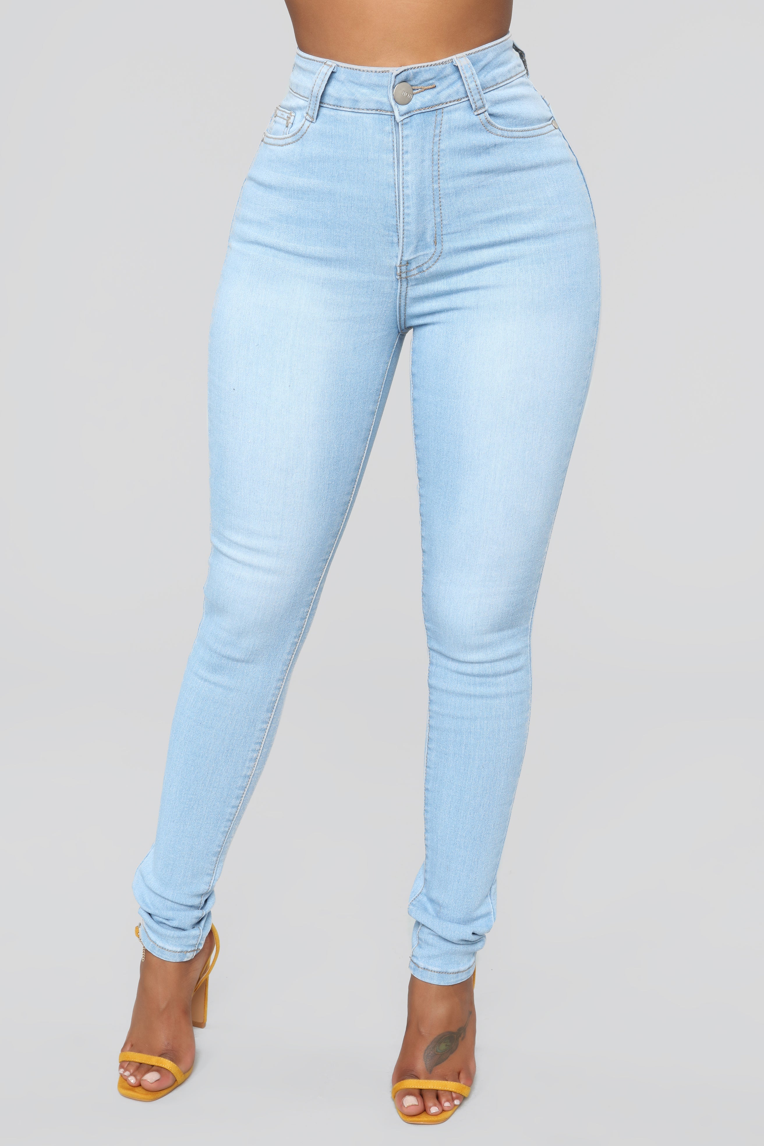 Sedona High Rise Skinny Jean - Light Blue Wash – InsStreet