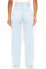 Workflow Stretch Skater Jeans - Light Blue Wash Ins Street