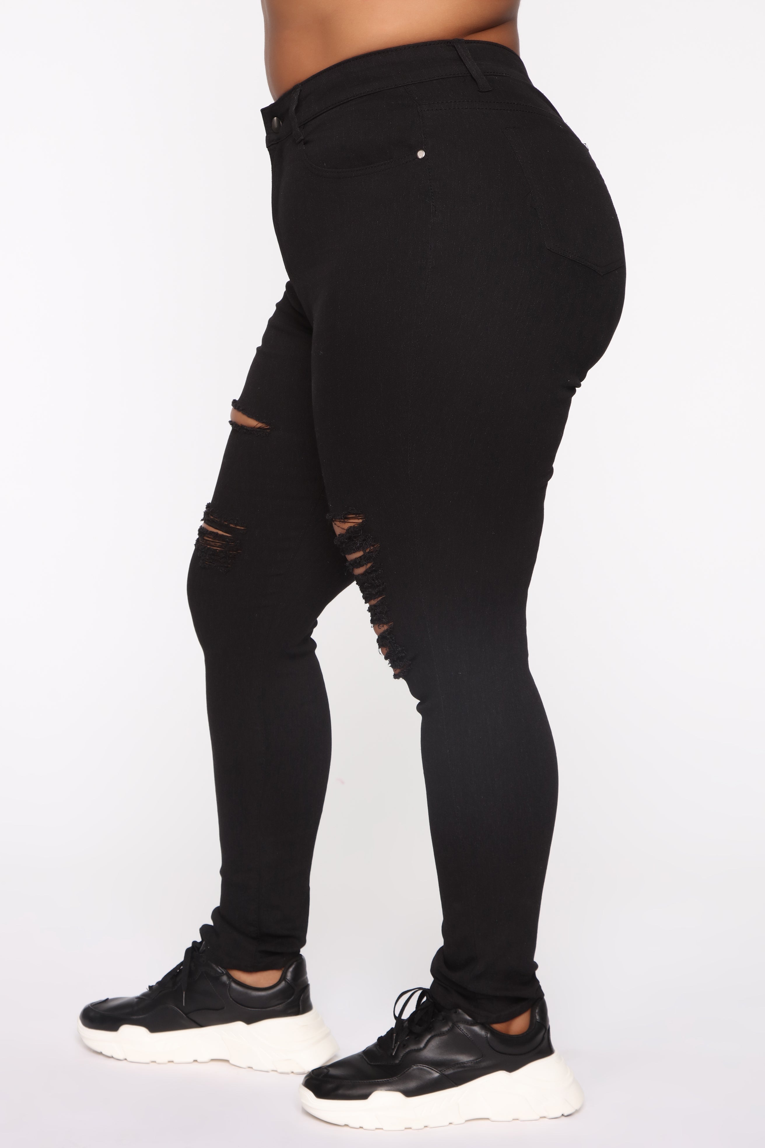 Shake That Thing Jeans - Black Ins Street