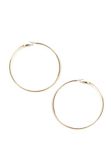 Large Sleek Hoops Ins Street