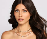 So Chic Two Row Butterfly Chain Choker Ins Street