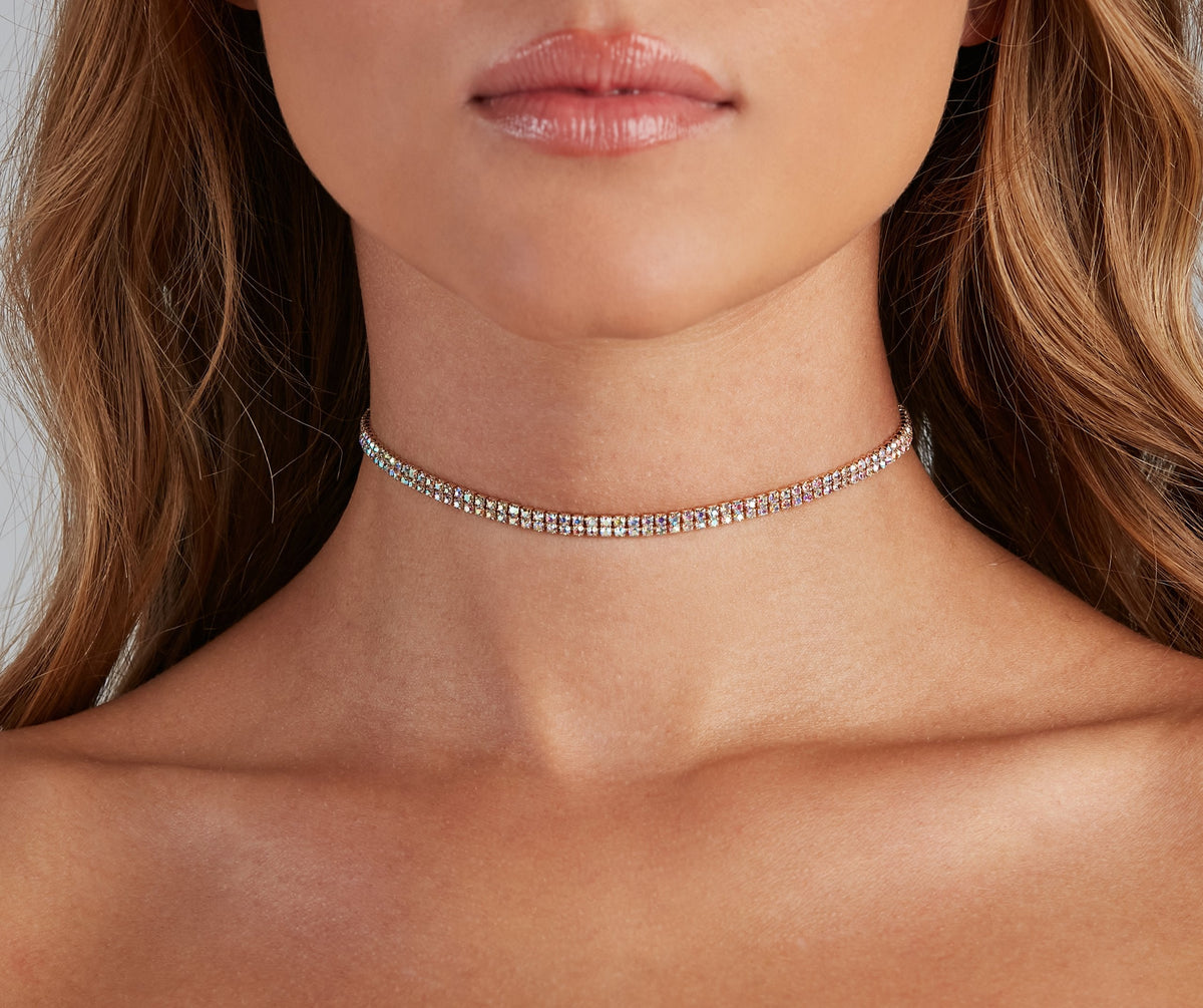 Classy Two Row Rhine Choker ladies-street