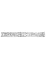 Simple Glam Rhinestone Choker Ins Street