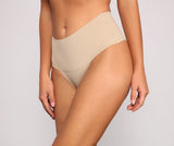 Smooth Mid Rise Shaper Thong Ins Street