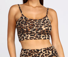 Cozy Leopard Print PJ Top Ins Street