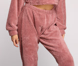 Cozy Cutie Sherpa Pajama Joggers Ins Street