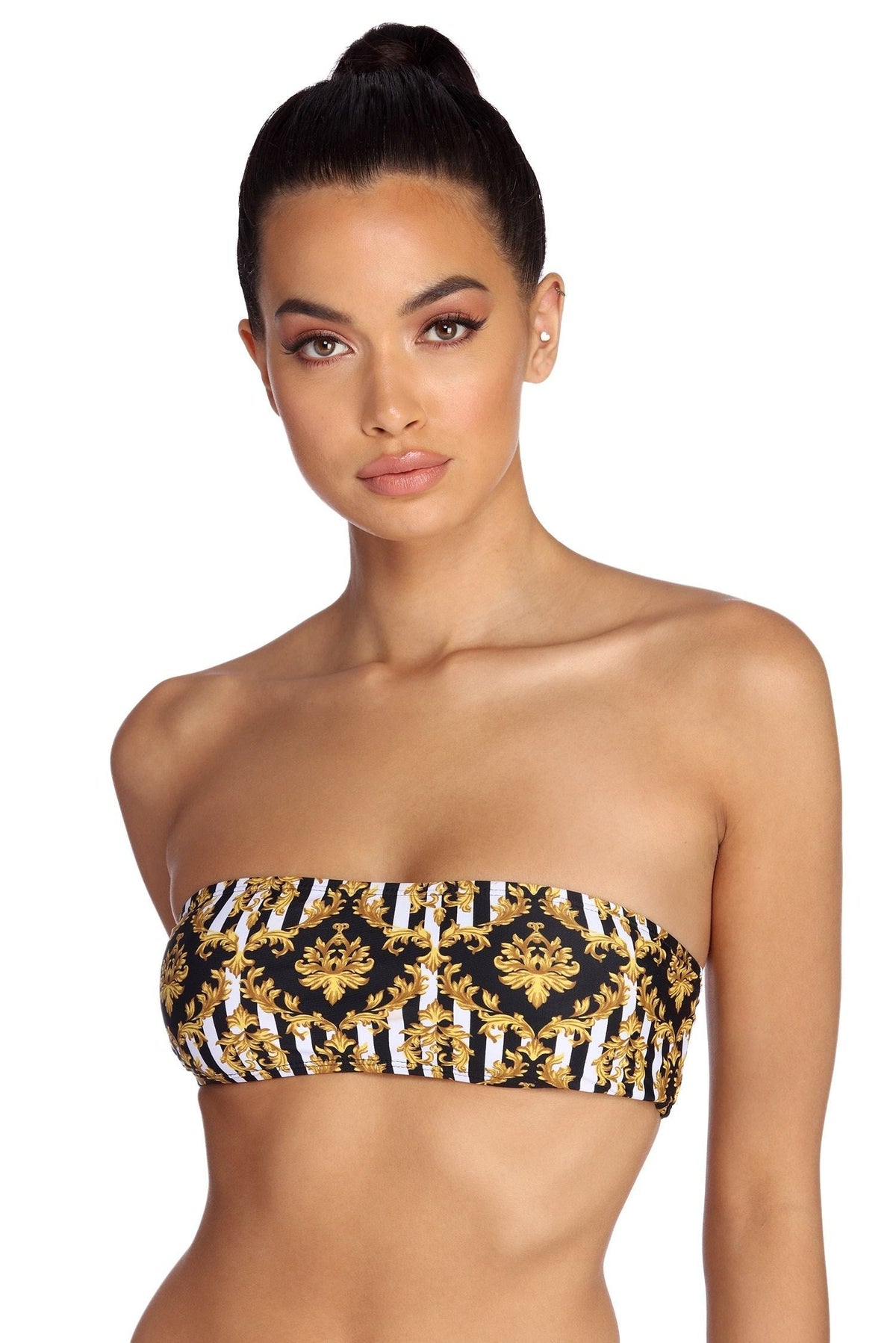 So Chic Bandeau Swim Top Ins Street